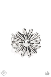 GROWING Steady - Silver Ring-Paparazzi Accessories