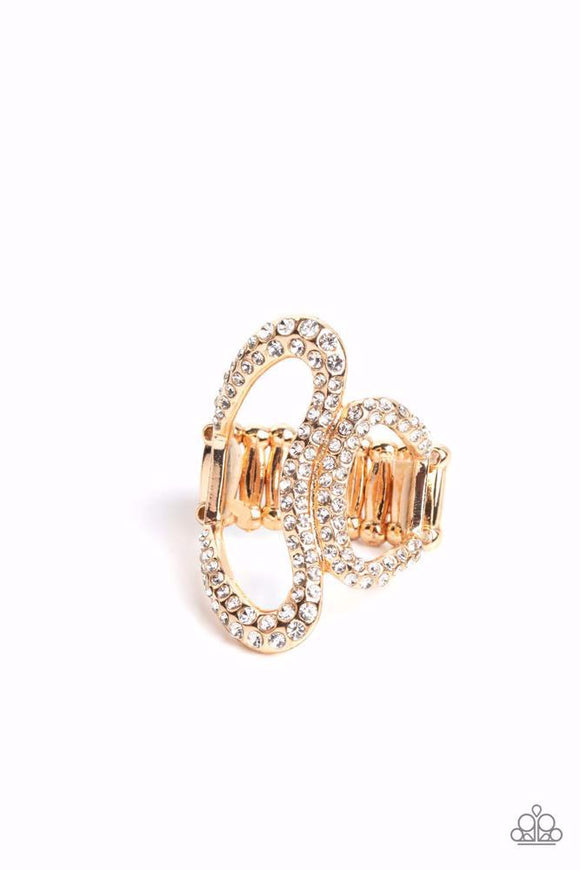 Gap Year-Gold Ring-Paparazzi Accessories