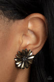 Daisy Dilemma-Brass Post Earring-Paparazzi Accessories