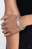 Ancient Accolade-Silver Cuff Bracelet-Paparazzi Accessories