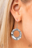 Desert Diversity - Silver Earring-Paparazzi Accessories