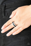 Radical Riches-Black Ring-Paparazzi Accessories