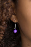 Gypsy Heart-Purple Necklace-Paparazzi Accessories