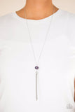 Socialite Of The Season-Purple Necklace-Paparazzi Accessories