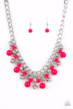 The Bride To BEAD-Pink Necklace-Paparazzi Accessories