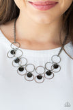 Ask and You SHELL Receive-Black Necklace-Paparazzi Accessories