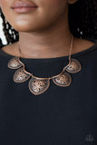 Garden Pixie-Copper Necklace-Paparazzi Accessories