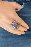 Bling Of All Bling-Blue Ring-Oil Spill-Paparazzi Accessories