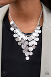 Spotlight Ready-Silver Necklace-Paparazzi Accessories