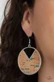 Nod to Nature-Blue Earring-Paparazzi Accessories