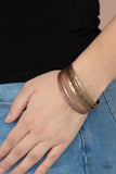 How Do You Stack Up?-Multi Bangle Bracelet-Copper-Brass-Paparazzi Accessories