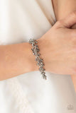 Twinkly Twilight-Silver Clasp Bracelet-Paparazzi Accessories
