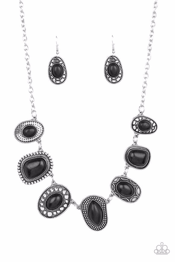 Albuquerque Artisan-Black Necklace-Paparazzi Accessories