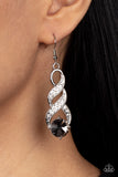 High-Ranking Royalty-Silver Earring-Paparazzi Accessories