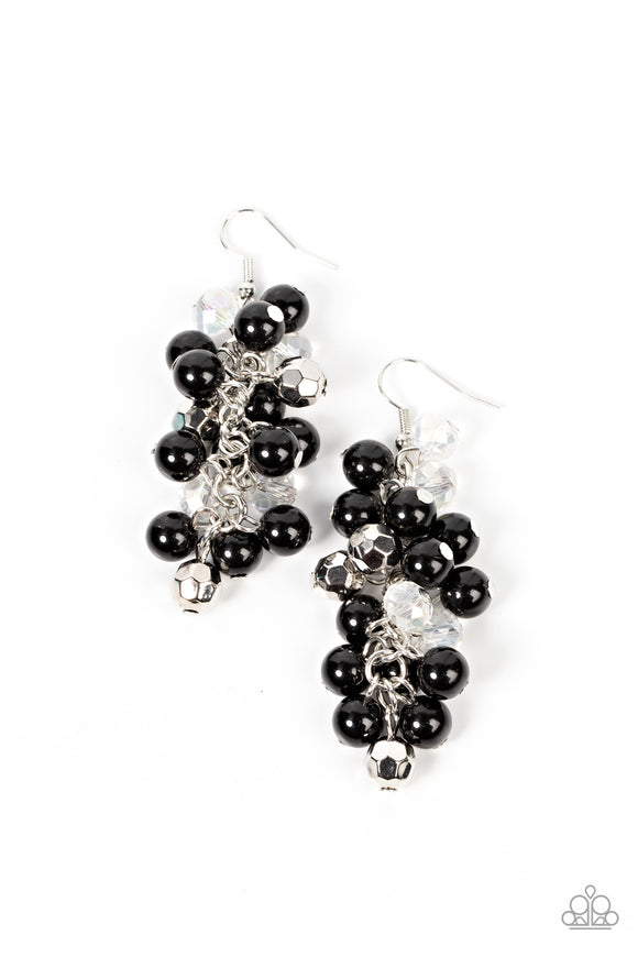 Pursuing Perfection-Black Earring-Paparazzi Accessories