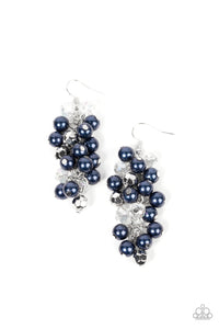 Pursuing Perfection-Blue Earring-Paparazzi Accessories