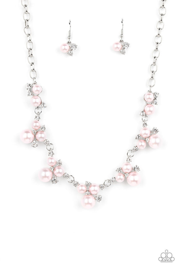Toast to Perfection-Pink Necklace-Paparazzi Accessories