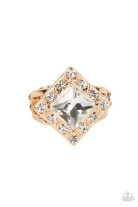 Transformational Twinkle-Gold Ring-Paparazzi Accessories
