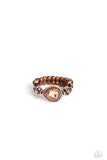 Artistic Artifact-Copper Ring-Paparazzi Accessories
