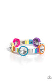 Multicolored Madness-Multi Stretch Bracelet-Paparazzi Accessories