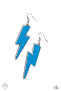 Rad Revive-Blue Earring-Paparazzi Accessories