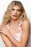 Tea Party Theme-Pink Clasp Bracelet-Paparazzi Accessories