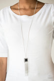 Shimmer Sensei-Black Necklace-Paparazzi Accessories