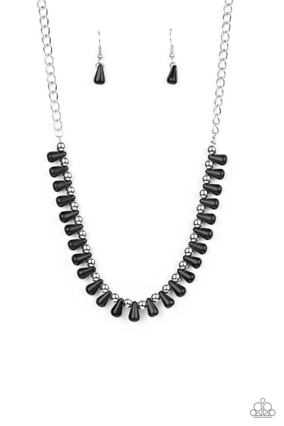 Paparazzi Accessories - GEO-ing, GEO-ing, Gone! Black Necklace – Indulge In  Fab 5 Jewels