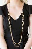 Street Beat-Gold Necklace-Paparazzi Accessories
