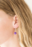 Bubbly Bright-Purple Necklace-Paparazzi Accessories