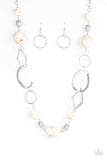 That's TERRA-ific!-White Necklace-Paparazzi Accessories