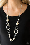 That's TERRA-ific!-White Necklace-Paparazzi Accessories