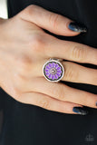 Garden View-Purple Ring-Paparazzi Accessories.