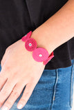 Poppin Popstar-Pink Wrap Bracelet-Paparazzi Accessories.