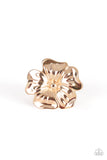 Tropical Gardens-Rose Gold Ring-Paparazzi Accessories
