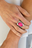 Elemental Essence-Pink Ring-Paparazzi Accessories