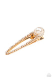 Expert in Elegance-Gold Hair Accessories-Paparazzi Accessories.