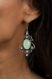 Tour de Fairytale-Green Earring-Paparazzi Accessories.