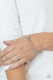 Gleam-Getter-Green Bangle Bracelet-Paparazzi Accessories