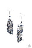 Celestial Chandeliers-Blue Earring-Paparazzi Accessories.