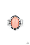 Springtime Splendor-Orange Ring-Paparazzi Accessories