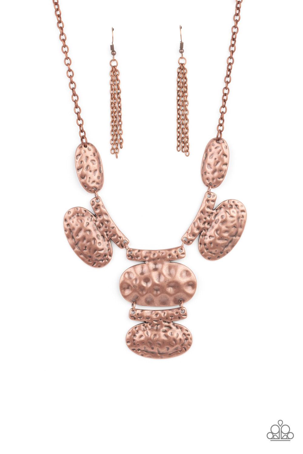 Dainty DISCovery-Copper Necklace-Paparazzi Accessories