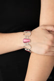Yacht Club Couture-Pink Clasp Bracelet-Paparazzi Accessories