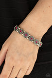 Trés Magnifique-Pink Stretch Bracelet-Paparazzi Accessories