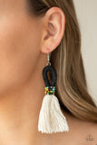 The Dustup-Black Earring-Paparazzi Accessories