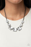 Unfiltered Confidence-Black Necklace-Paparazzi Accessories