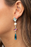 Rock Candy Elegance-Multi Earring-Paparazzi Accessories