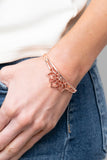 Mandala Mindfulness-Copper Cuff Bracelet-Paparazzi Accessories