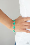 Smooth Move-Green Clasp Bracelet-Paparazzi accessories