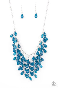 Garden Fairytale-Blue Necklace-Paparazzi Accessories